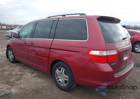 2006 Honda Odyssey Ex-L from USA, damaged, VIN 5FNRL38746B436345